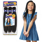 Sensationnel Synthetic Braid 3X RUWA PRE STRETCHED BRAID 12 (KIDS)
